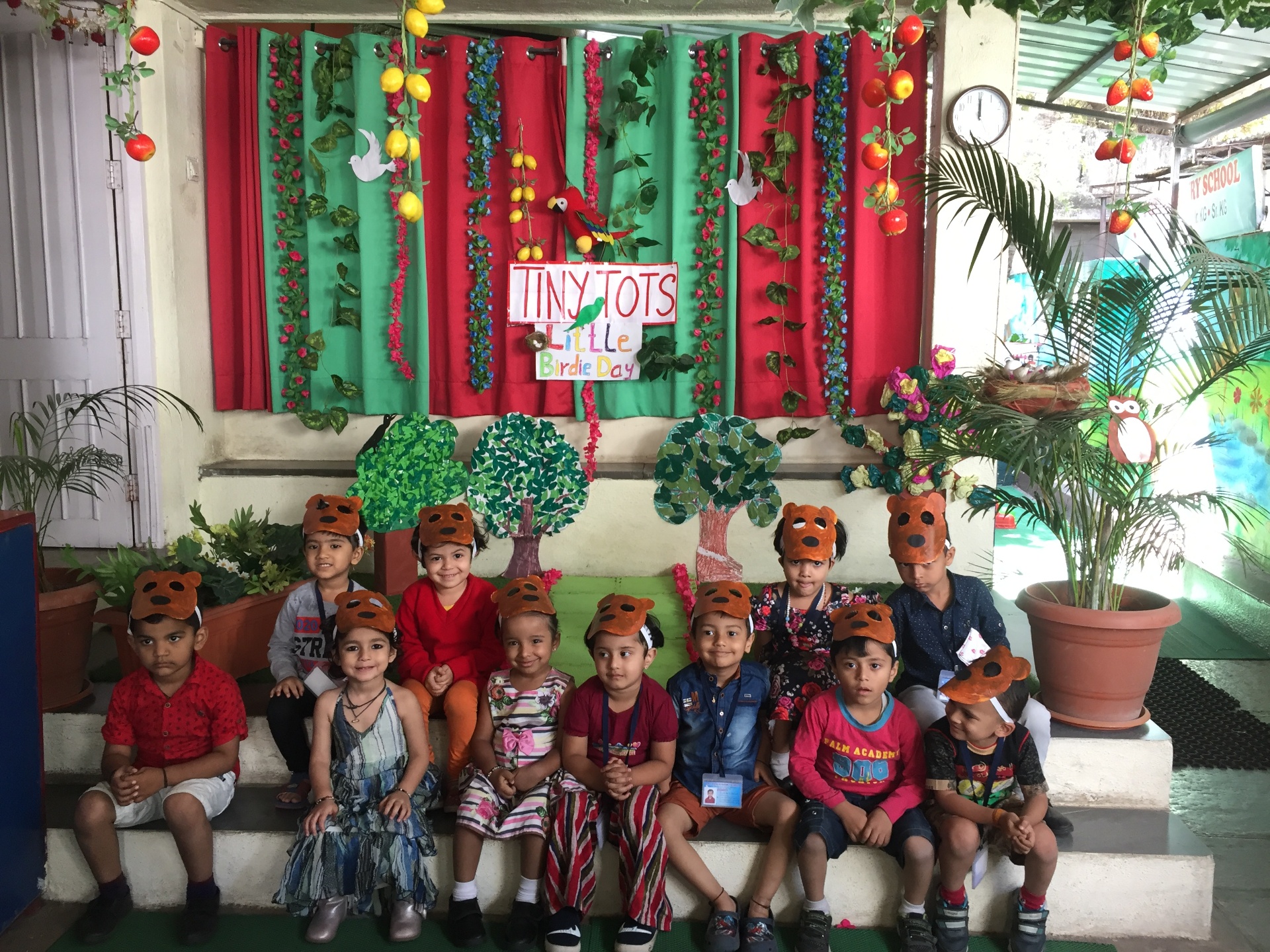 Little Birdie Day fancy-dress at Tiny Tots Preschool